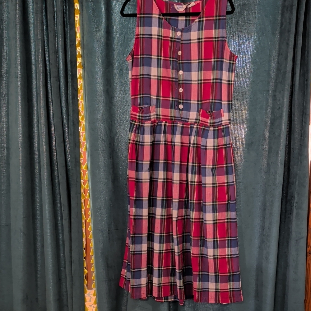 Vintage Plaid Jumper